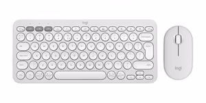 KEYBOARD +MOUSE COMBO PEBBLE 2/WHITE 920-012240 LOGITECH
