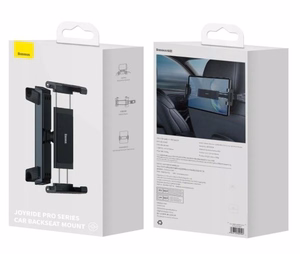 Planšetdatora turētājs automašīnai aizmugurējam sēdeklim Baseus JoyRide Pro (melns)