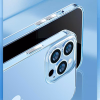 Kingxbar Elegant Series viedtālruņa apvalks iPhone 13 Pro aizmugures vāks caurspīdīgs