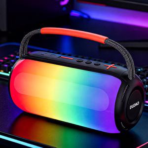 Dudao Y21 bezvadu skaļrunis ar RGB apgaismojumu Bluetooth 5.3 - melns