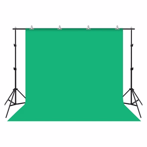 Puluz 2x3m foto fona komplekts ar statīvu + foto foni 3 gab.
