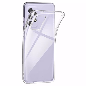 Viedtālruņa apvalks 2 mm BOX SAMSUNG A52 5G / A52 LTE ( 4G ) / A52S caurspīdīgs