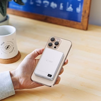 Tech-Protect PB33 LifeMag MagSafe 5000mAh Portatīvais lādētājs (m) - sudraba