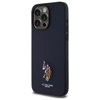 US Polo USHCP15XPEMV iPhone 15 Pro Max 6.7" tumši zilā Izšūta DH krāsa