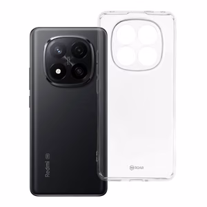 Viedtālruņa apvalks ROAR JELLY XIAOMI Redmi Note 14 Pro+ 5G caurspīdīgs