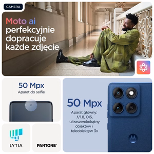 Motorola edge 60 16.9 cm (6.67") Dual SIM Android 15 5G USB Type-C 12 GB 512 GB 5200 mAh Blue