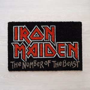 Iron Maiden durvju paklājs, 40 × 60 cm