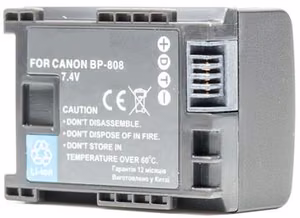 Canon, battery BP-808