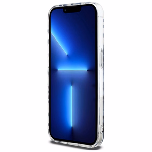 Karl Lagerfeld IML Fullover Logo viedtālruņa apvalks iPhone 15 Pro - zelta