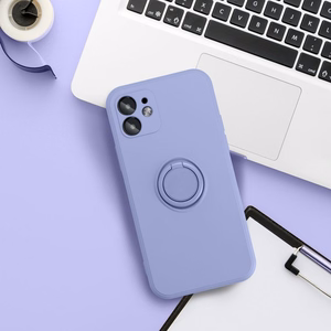 Samsung A27 5G vaciņš Silicone Ring, violets