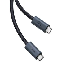 BASEUS kabelis (m) Type C uz Type C PD3.1 240W 8K 60Hz CB000068 1 m - melns (m)
