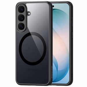 Ar MagSafe saderīgs DUX DUCIS AIMO MAG maciņš SAMSUNG S26 FE, melns