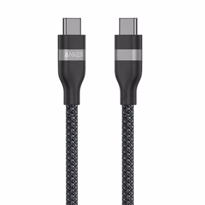 Anker pīts USB-C–USB-C kabelis, 0,9 m, 240 W, melns