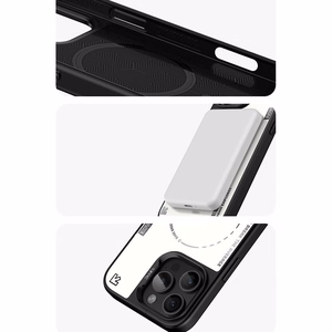 Benks Dynamic Minimalist viedtālruņa apvalks Iphone 16 Pro Max balts