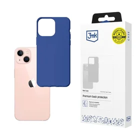 Viedtālruņa apvalks iPhone 14 no 3mk Matt Case sērijas - zila