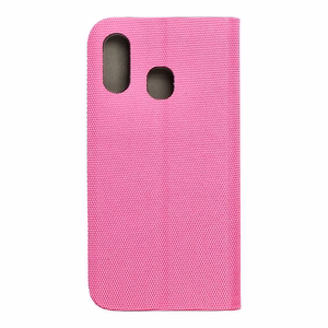 SENSITIVE grāmatas viedtālruņa apvalks SAMSUNG A40 gaiši rozā