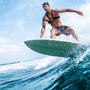 GoPro krūšu siksna un sporta kameru piederumu komplekts 5-in-1 GoPro, DJI, Insta360, SJCam un Eken kamerām