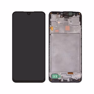 LCD skārienekrāns ar rāmi Samsung A165 A16 4G / A166 A16 5G, melns, ORG