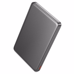 Portatīvais lādētājs saderīgs ar MagSafe Hoco 5000 mAh QC PD 2A 20W Q26 metāla pelēka
