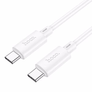 Cable USB C to USB C Hoco 3A 60W 1 m X88 white