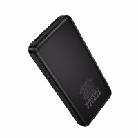 Ārējā baterija Power Bank Hoco J154 22.5W 10000mAh melna