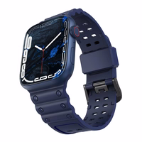 Siksniņa Triple Protection Apple Watch 38 / 40 / 41 mm siksniņa aproce - tumši zila