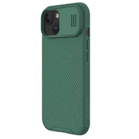 Nillkin CamShield Pro PC+TPU viedtālruņa apvalks Iphone 15 Plus zaļš