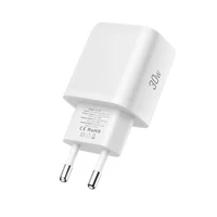 Tech-Protect NCA30 PD 30W QC3.0 USB-A / USB-C sienas lādētājs + USB-C / USB-C kabelis 100cm - balts