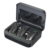 Devia mikrofons viedtālrunim Kintone Lightning bezvadu 2in1 melns