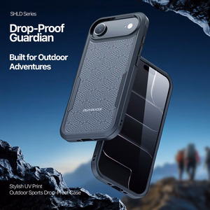 Korpuss Dux Ducis Apple iPhone Air melns (Umbra Pattern)