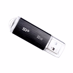 Silicon Power Ultima U02 USB zibatmiņa 32 GB USB Type-A 2.0 melna