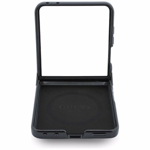 Brūns Guess 4G Classic MagSafe vāciņš Samsung Galaxy Z Flip8 tālrunim
