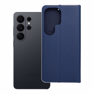 Viedtālruņa apvalks LUNA Book Carbon SAMSUNG S26 Ultra zils