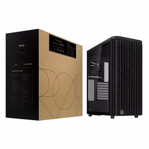 ASUS ProArt PA401 Wood Edition datora korpuss MidiTower rūdīts stikls ATX melns