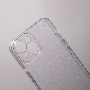 Caurspīdīgs TFO Shine 2 mm vāciņš ar mirdzumiem – Apple iPhone 17 Pro Max un iPhone 18 Pro Max modeļiem