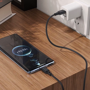 Cable USB C to USB C Hoco 3A 60W 1 m X90 black