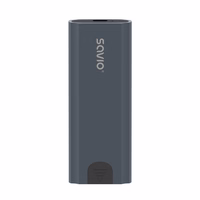 Savio M.2 SSD NVMe external drive enclosure, USB-C 3.1, AK-67, pelēks