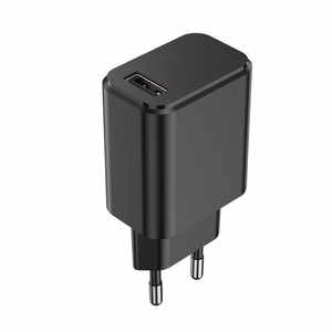 Setty lādētājs 1x USB 3A melns + USB-C kabelis 1,0 m