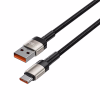 Tech-Protect UltraBoost Evo USB-C / USB-A kabelis 100W 5A 2m - titāna krāsā
