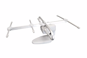 Barczak Mini-Yagi iekštelpu/āra TV antena ar pastiprinātāju un 5 m kabeli