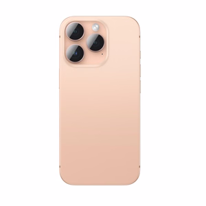AmazingThing AR alumīnija 3 objektīvu stikls ar objektīva rāmi iPhone 16 Pro / 16 Pro Max - rozā zelts