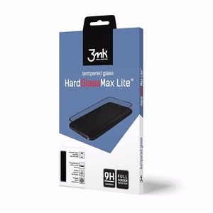 3MK Hard Glass Max Lite melns priekš Samsung Galaxy A10