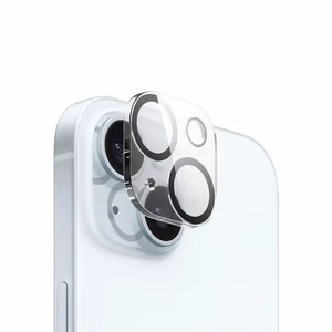 Защитное стекло Crong Lens Shield для объективов камер iPhone 15 / 15 Plus