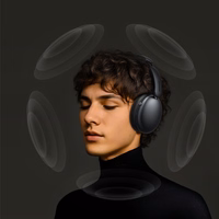 Joyroom J-Head JR-JH1 Hybrid ANC bezvadu austiņas (melnas)