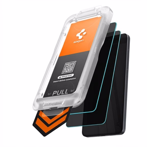 Privātuma aizsargstikls SPIGEN GLAS.TR "EZ FIT PRO AC" HD 2-PACK GALAXY S26 PRIVACY