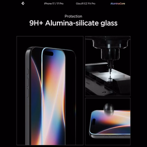 Spigen Glas.TR EZ Fit Pro закалённое стекло для iPhone 16 Pro / 17 / 17 Pro - прозрачный