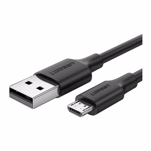 Ugreen 60137 USB kabelis USB 2.0 1.5 m USB A Micro-USB A melns