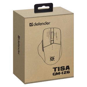 PUSE DEFENDER GM-126 TISA RF+BT OPTIC 1600dpi 6P BALTS