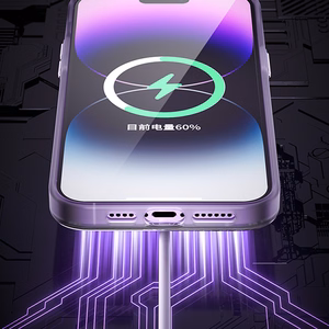 Kingxbar PQY Geek Series magnētiskais viedtālruņa apvalks iPhone 14 Plus MagSafe sudraba