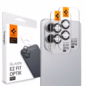 Spigen Optik Pro GLAS.TR "Ez Fit" 2 komplekts kameras vāciņš Samsung Galaxy S25 Edge - melns